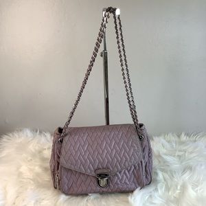 🛍 PRADA Pushlock Envelope Flap Shoulder Bag Quilted Nylon 🛍
